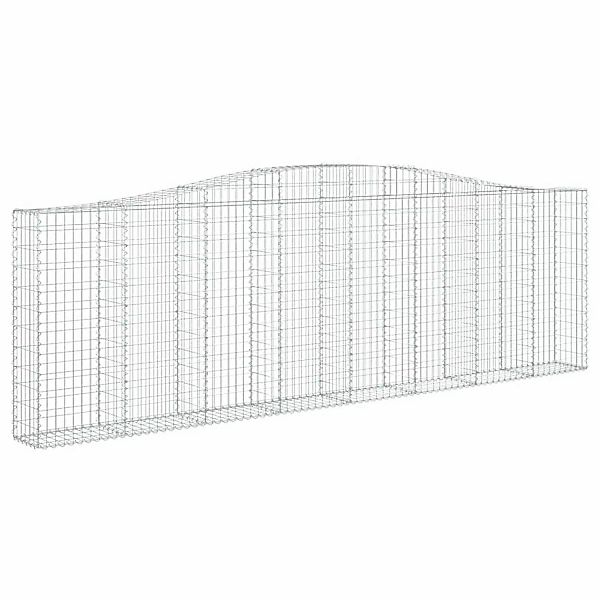 Vidaxl Gabionen Mit Hochbogen 7 Stk. 400x30x120/140cm Verzinktes Eisen günstig online kaufen