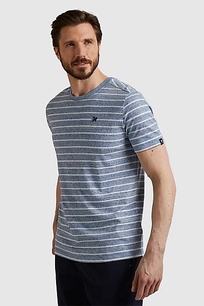 Vanguard T-Shirt Streifen Blau - Größe XXL günstig online kaufen