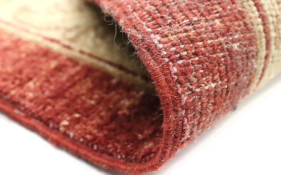 morgenland Wollteppich »Ziegler Teppich handgeknüpft braun«, rechteckig günstig online kaufen