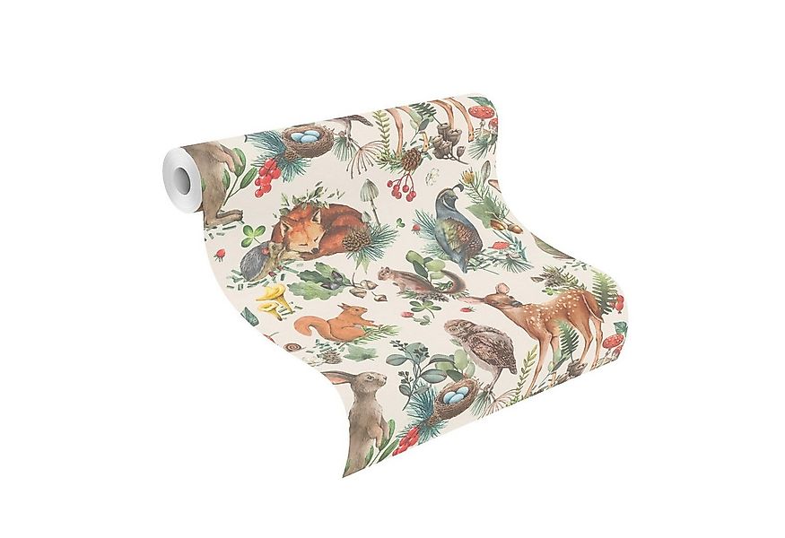 Rasch Kindertapete, glatt, uni, (1 St) günstig online kaufen