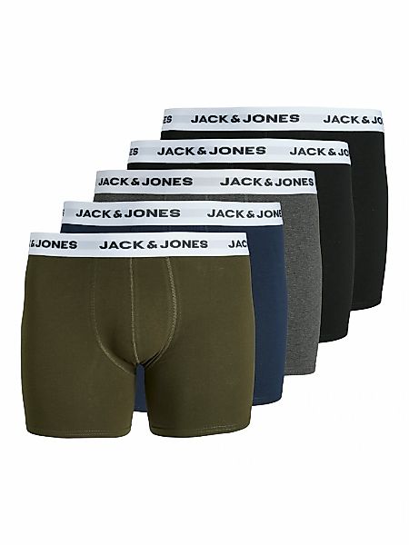 Jack & Jones PlusSize Boxershorts "JACBASIC WHITE WB TRUNKS 5 PACK NOOS PLS günstig online kaufen