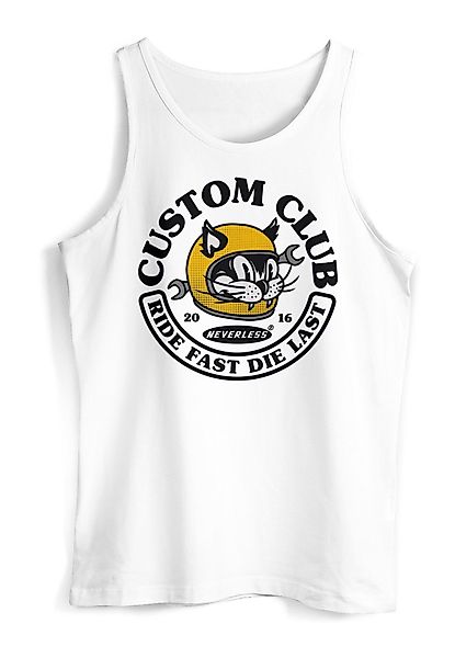 Neverless Tanktop Herren Tank-Top Biker Motiv günstig online kaufen