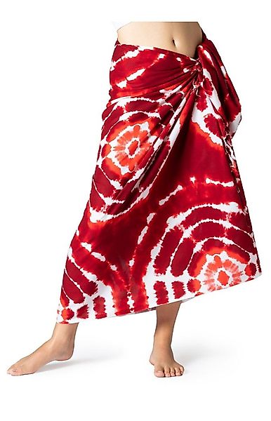PANASIAM Pareo Sarong Tie-Dye farbenfrohes Hüfttuch günstig online kaufen
