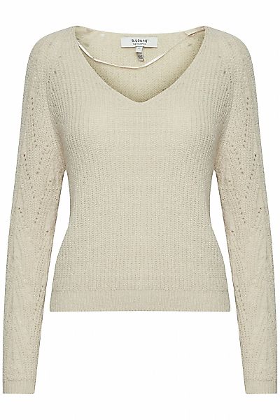 b.young Strickpullover BYOMIKKA Strickpullover mit V-Ausschnitt günstig online kaufen