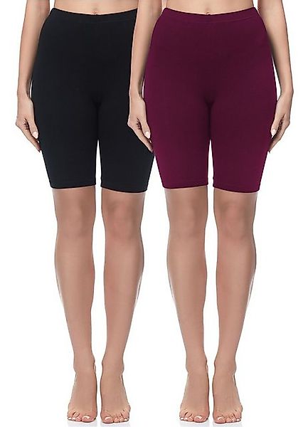 Merry Style Leggings 2 Pack Damen Kurze Leggings aus Baumwolle MS10-200 (2- günstig online kaufen