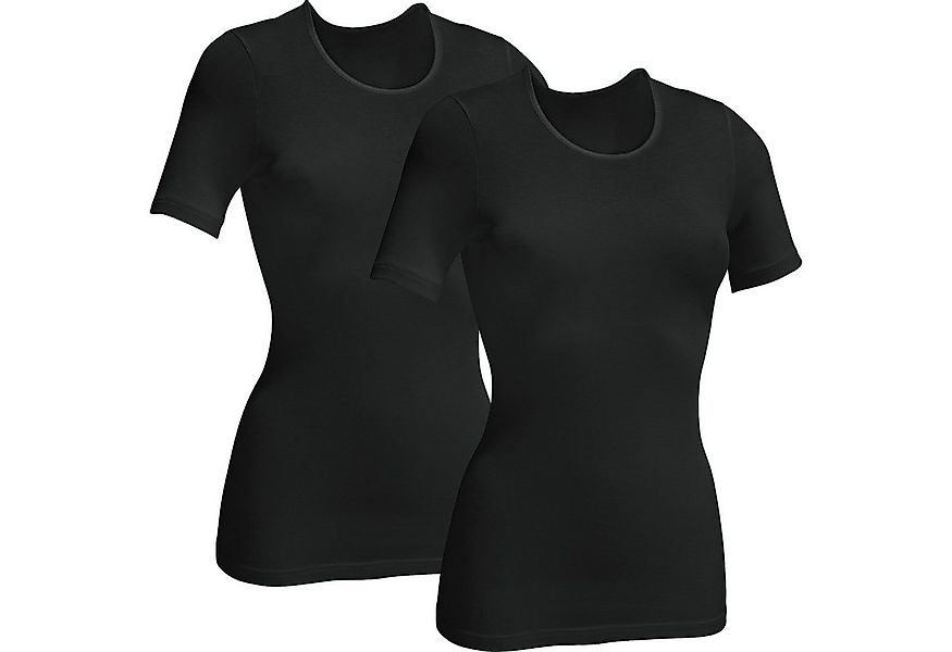 Erwin Müller T-Shirt Damen-Unterhemd, 1/2-Arm 2er-Pack Modal Uni günstig online kaufen