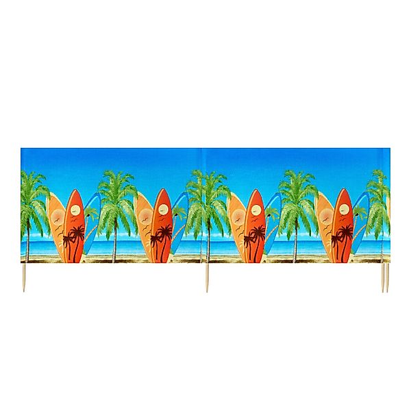 Ladeheid Windschutz Strand Sichtschutz 4m LAEX001 günstig online kaufen