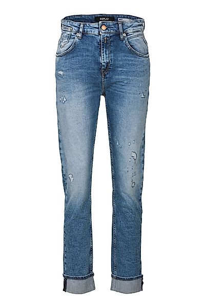 Replay Boyfriend-Jeans 10.5 OZ DARK INDIGO günstig online kaufen