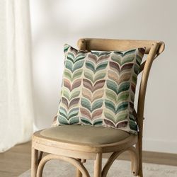 Kissenhülle Mia, grün- beige, 50 x 50 cm, Intenso Premium (144-17) günstig online kaufen