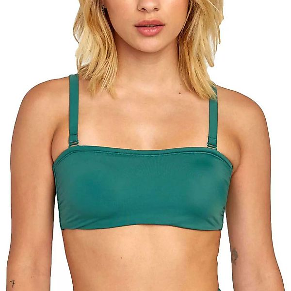 Rvca Solid Tie High R Bikinioberteil S Forest günstig online kaufen