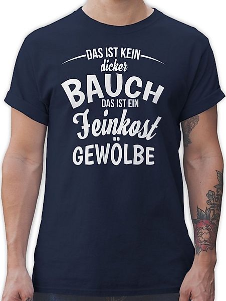 Shirtracer T-Shirt Das ist kein dicker Bauch Sprüche Statement mit Spruch günstig online kaufen