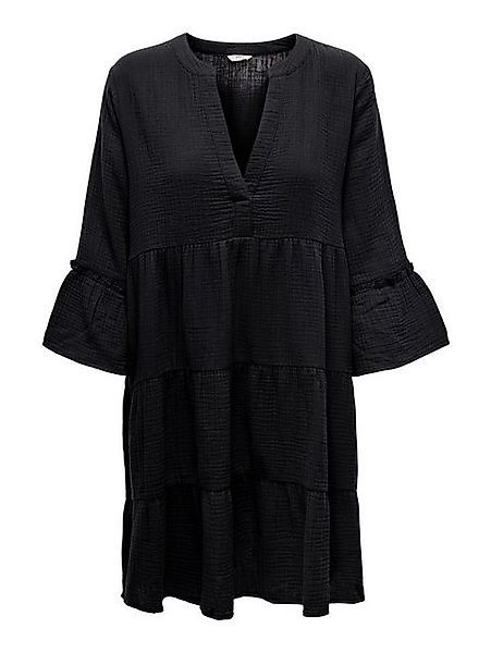 ONLY CARMAKOMA Tunikakleid CARTHYRA LIFE PEPLUM DRESS WVN aus Musselin günstig online kaufen