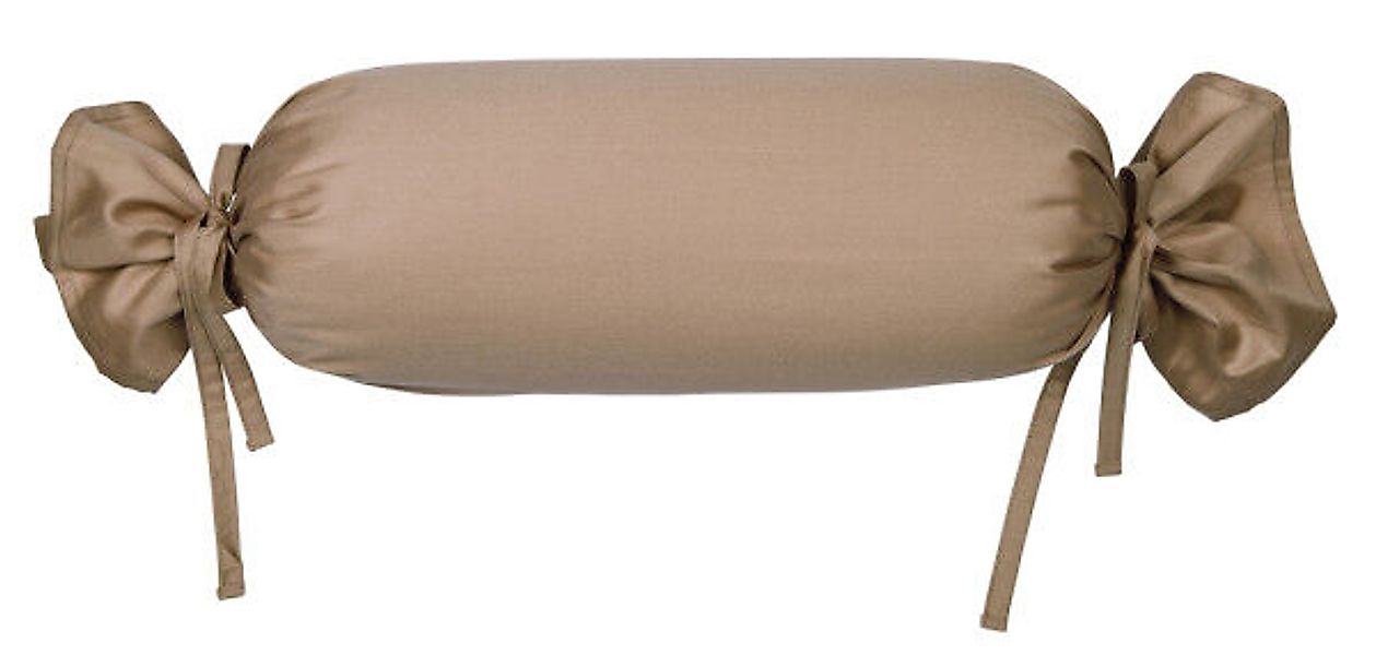 Janine Janine Mako-Satin Bettwäsche Colors 31001 cappuccino Größe:  15x40 c günstig online kaufen