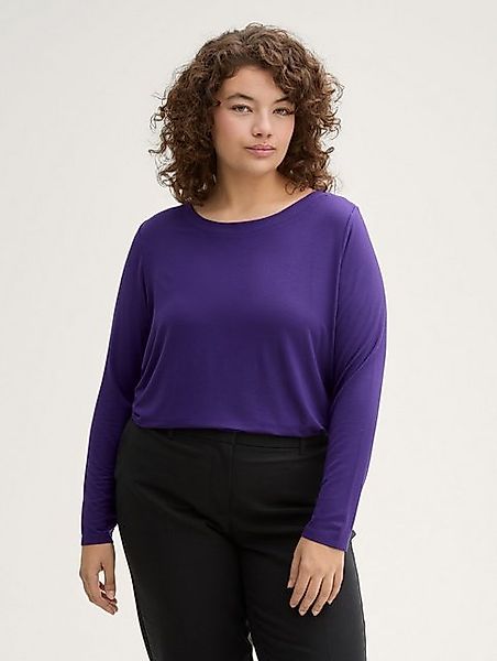 TOM TAILOR PLUS Langarmshirt Plus Size günstig online kaufen