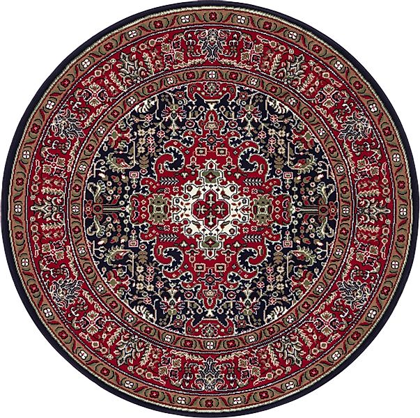 HANSE Home Teppich "Skazar Isfahan" rund 9 mm Höhe Kurzflor, Orient, Teppic günstig online kaufen