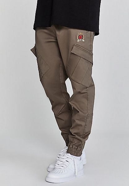 Siksilk Cargohose SikSilk Herren Braune Cargohose günstig online kaufen