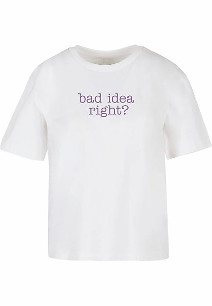 Miss Tee T-Shirt "Miss Tee Bad Idea Tee" 1 Stk. günstig online kaufen