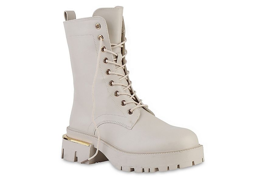 VAN HILL 841361 Plateaustiefelette Damen Plateau Boots Stiefelette Profil-S günstig online kaufen