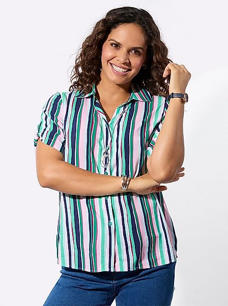 Witt Klassische Bluse Streifenbluse Kurzarm günstig online kaufen