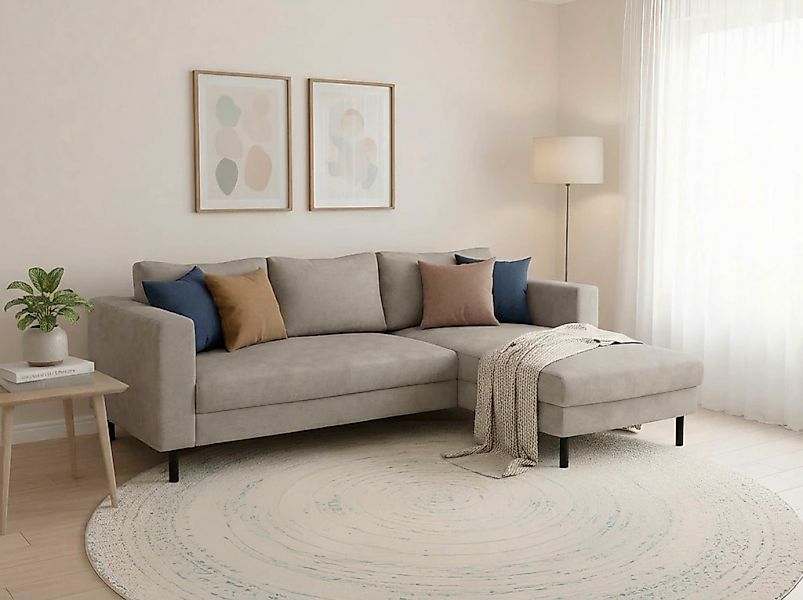 TRENDMANUFAKTUR Ecksofa "Amazing II, wahlw. mit Schlaffunktion & Bettkasten günstig online kaufen