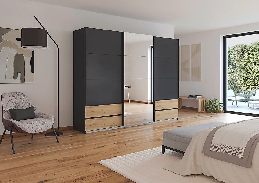 rauch Schwebetürenschrank "Kleiderschrank Schrank Garderobe Wäscheschrank E günstig online kaufen
