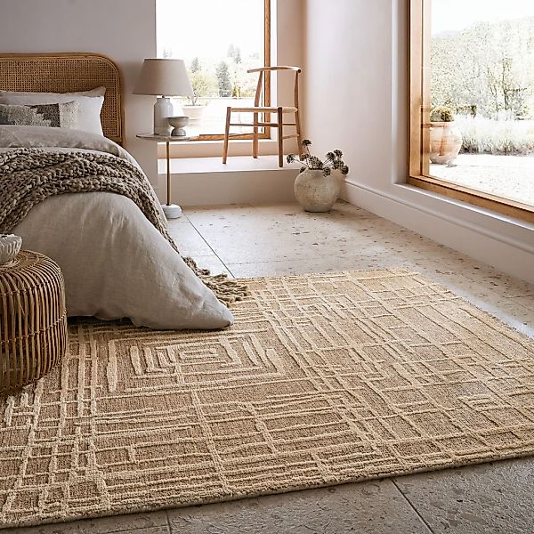 FLAIR RUGS Teppich »Elliot«, rechteckig, 12 mm Höhe, Hoch-niedriger Flor in günstig online kaufen