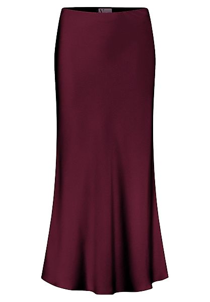 Vera Mont Maxirock "Vera Mont Damen Satinrock wadenlang", Material günstig online kaufen