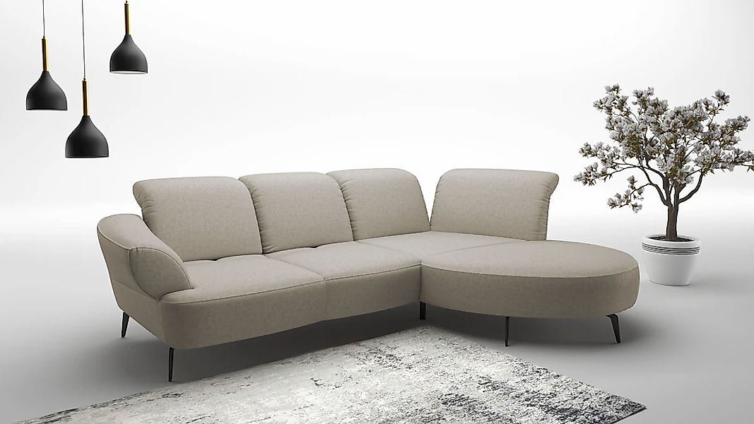 sit&more Ecksofa "Dance, L-Form, inkl. Sitztiefenverstellung", inkl. Click& günstig online kaufen