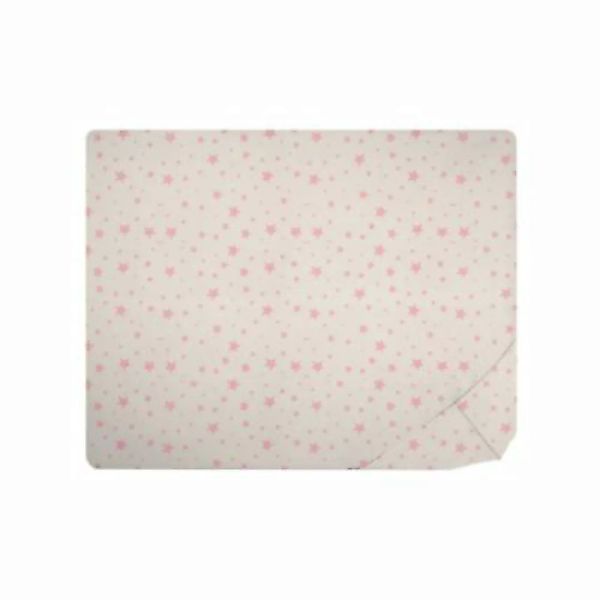 hibboux Bettwäsche-Set Star Baby Fitted Sheet rosa Gr. 70 x 140 günstig online kaufen