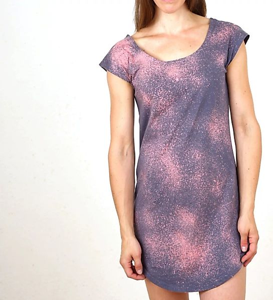T-shirt Kleid Mit Sternenhimmel günstig online kaufen