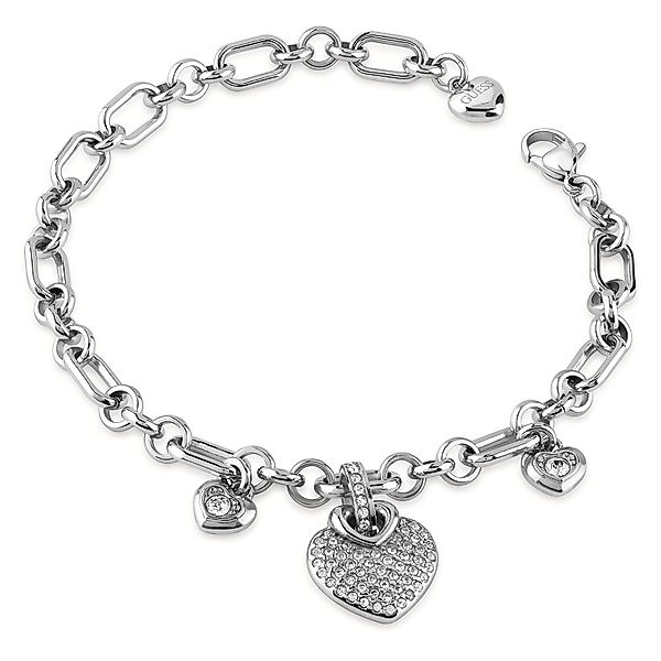 Guess Gliederarmband Multi Heart Pavée 22 günstig online kaufen