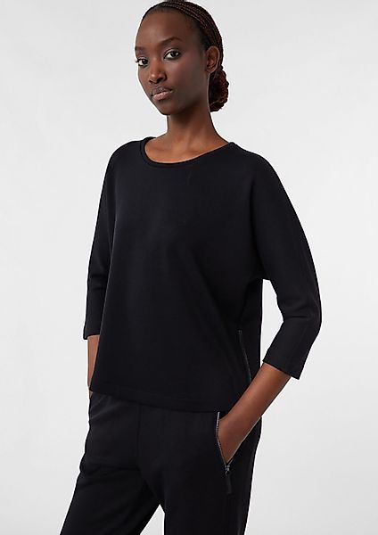 comma 3/4 Arm-Pullover Sweatshirt Sweatshirt mit günstig online kaufen