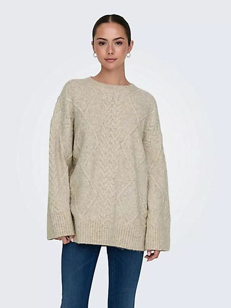 JACQUELINE de YONG Strickpullover Pullover Knit Fit Langarm Strickpullover günstig online kaufen