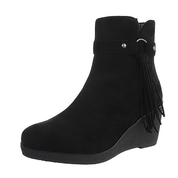 Ital-Design Damen Freizeit Keilstiefelette (87108713) Keilabsatz/Wedge günstig online kaufen