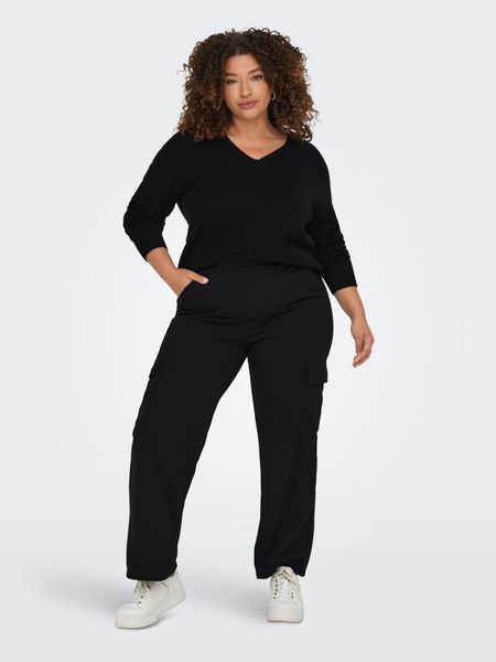 ONLY CARMAKOMA Strickpullover Strick Langarm V-Neck günstig online kaufen