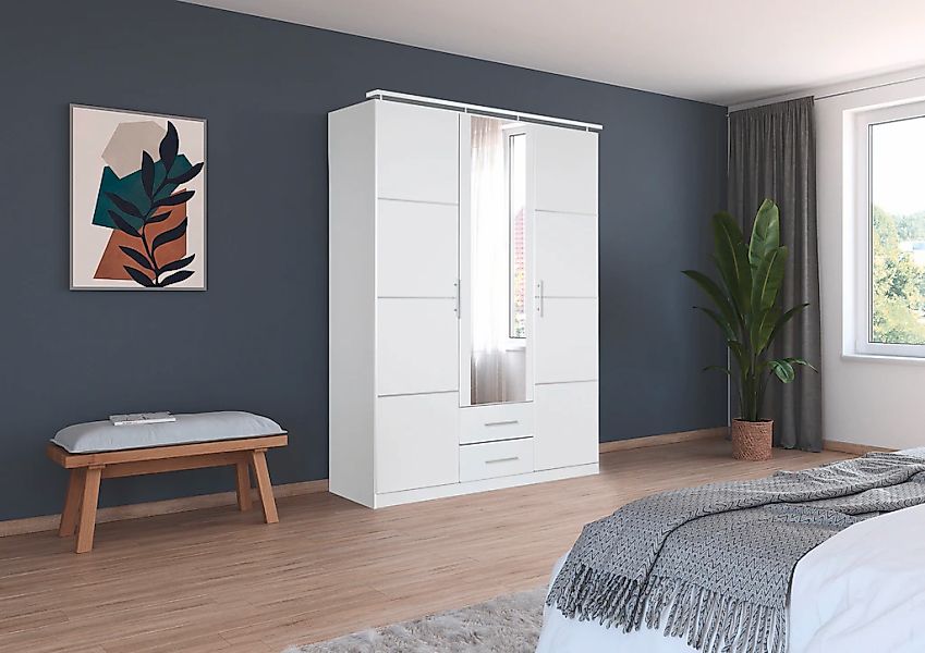 rauch Drehtürenschrank "Micro" mit eleganten Aufleistungen und praktischen günstig online kaufen