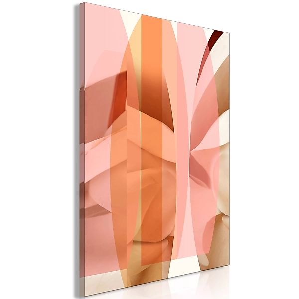 Wandbild - Floral Kaleidoscope (1 Part) Vertical günstig online kaufen