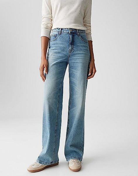 OPUS Weite Jeans MIVA ESCAPE Wide Leg aus Dry Indigo® Mid Rise weiter, gera günstig online kaufen