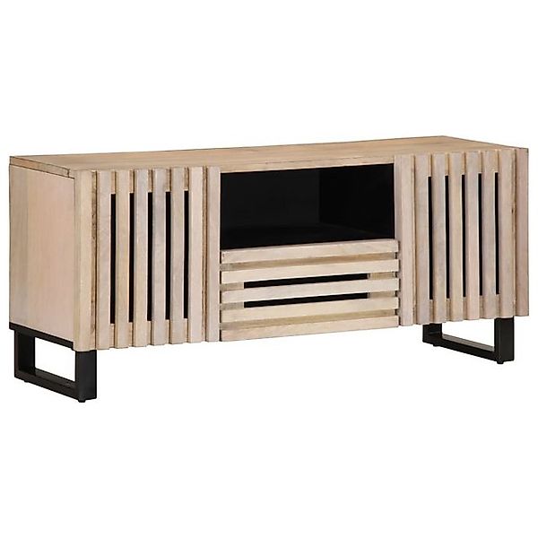 vidaXL TV-Schrank TV-Schrank 100x34x46 cm Massivholz (1-St) günstig online kaufen