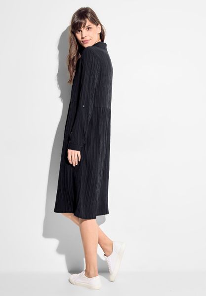 CECIL Blusenkleid mit Streifen-Struktur günstig online kaufen