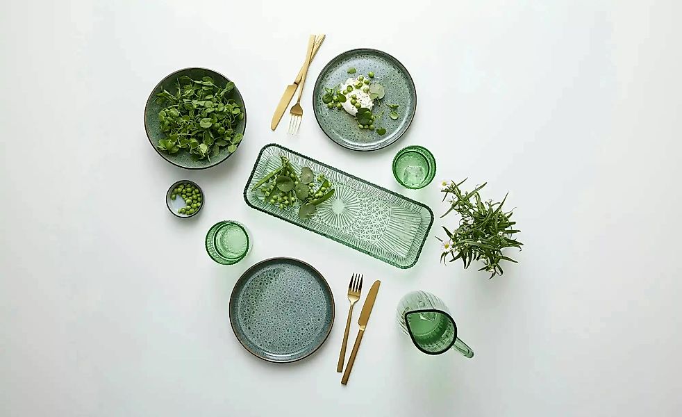Bitz Gläserset  Kusintha ¦ grün ¦ Glas ¦ Maße (cm): H: 10,5  Ø: 14 Gläser & günstig online kaufen
