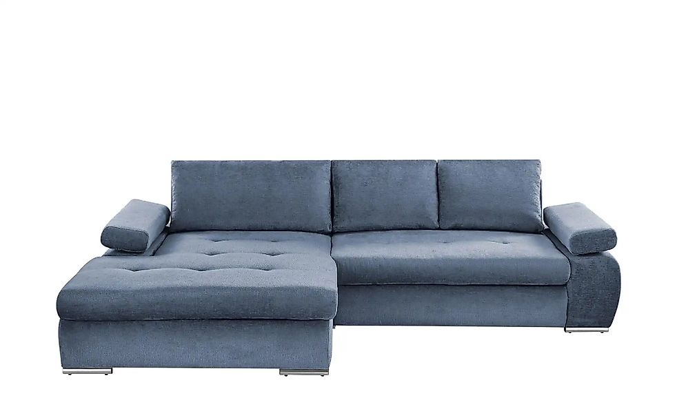 smart Ecksofa  Ibby ¦ blau ¦ Maße (cm): B: 294 H: 73 T: 173 Polstermöbel > günstig online kaufen