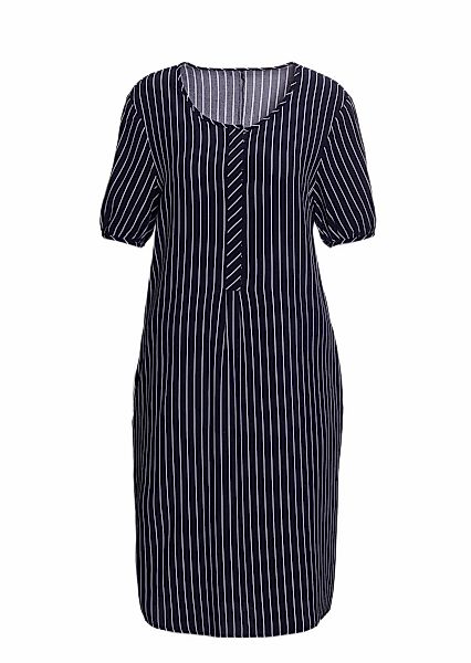 GOLDNER Sommerkleid "Kleid in weich fallender Qualität" Eingrifftaschen Knö günstig online kaufen