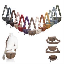 ITALYSHOP24 Schultertasche Damen Gürteltasche Umhängetasche CrossBody günstig online kaufen