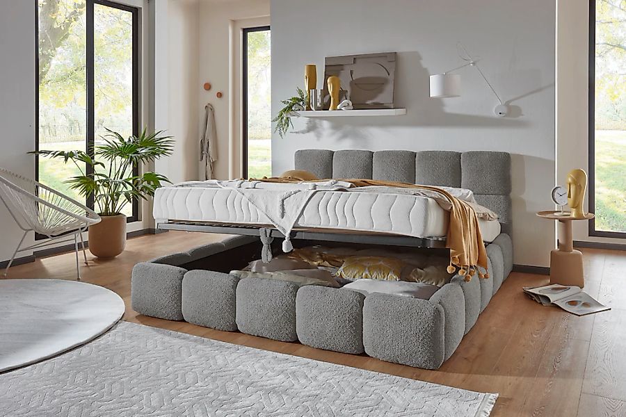 ATLANTIC home collection Polsterbett ""Jane" mit großen Stauraum", luxuriou günstig online kaufen