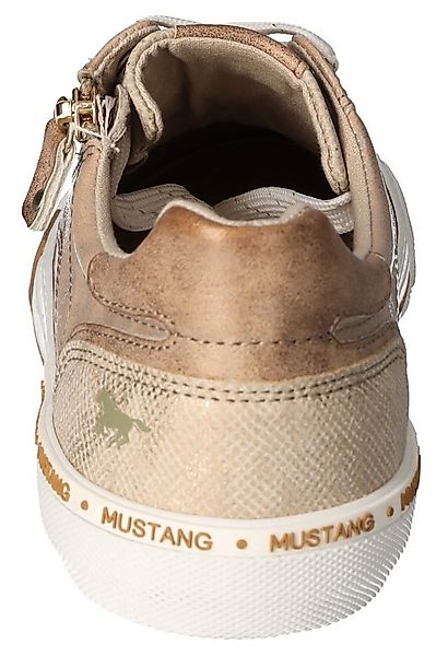 Mustang Shoes Sneaker, Retro Sneaker, Schnürschuh mit zusätzlichem Reißvers günstig online kaufen