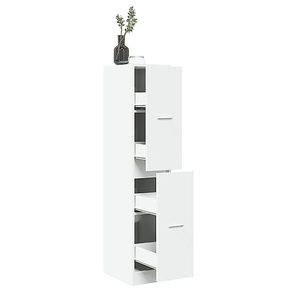 vidaXL Unterschrank Apothekerschrank Weiß 30x41x144,5 cm günstig online kaufen