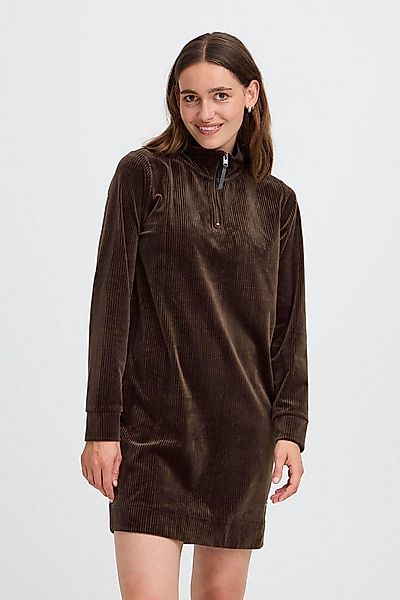 OXMO Sweatkleid OXEBBA HALFZIP DRESS Schickes Sweatkleid günstig online kaufen