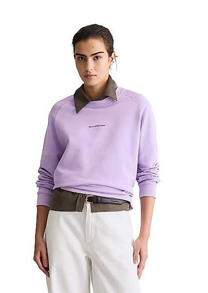 Marc O'Polo DENIM Sweatshirt relaxed fit, aus Organic Cotton, mit Schlitzen günstig online kaufen