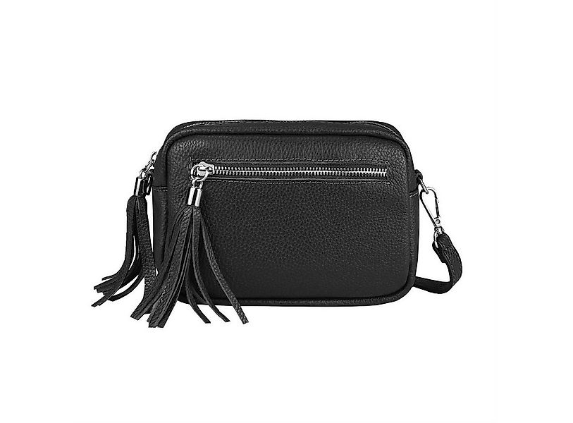 ITALYSHOP24 Schultertasche Made in Italy Damen Leder Tasche CrossOver, als günstig online kaufen